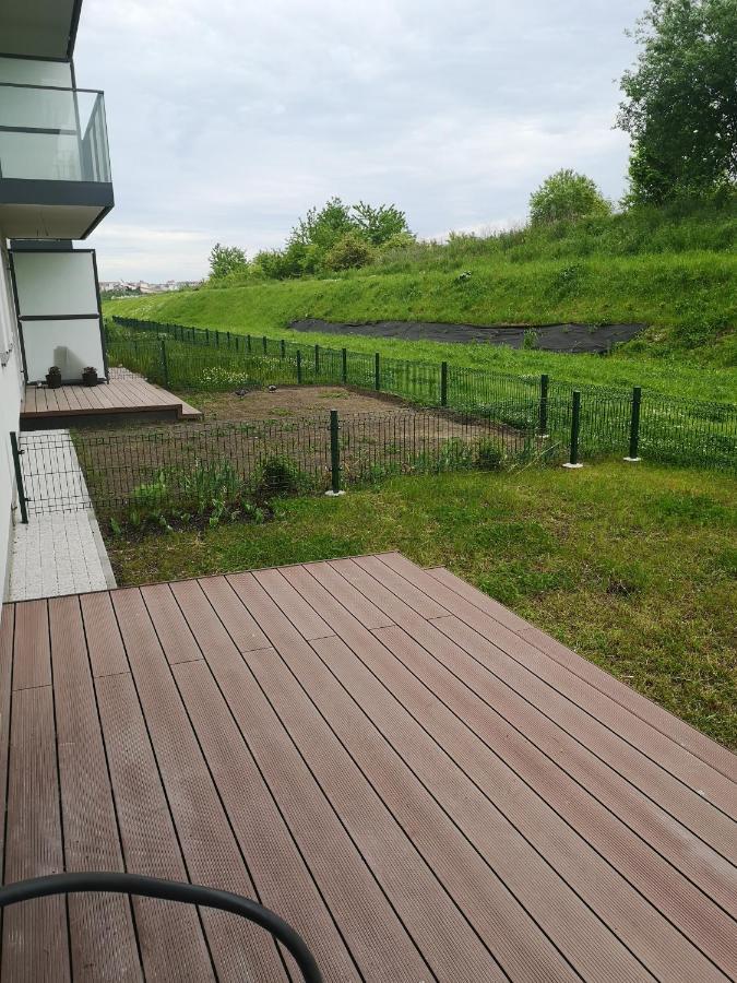 Apartament Z Tarasem I Ogrodem Blisko Centrum Gdansk Luaran gambar